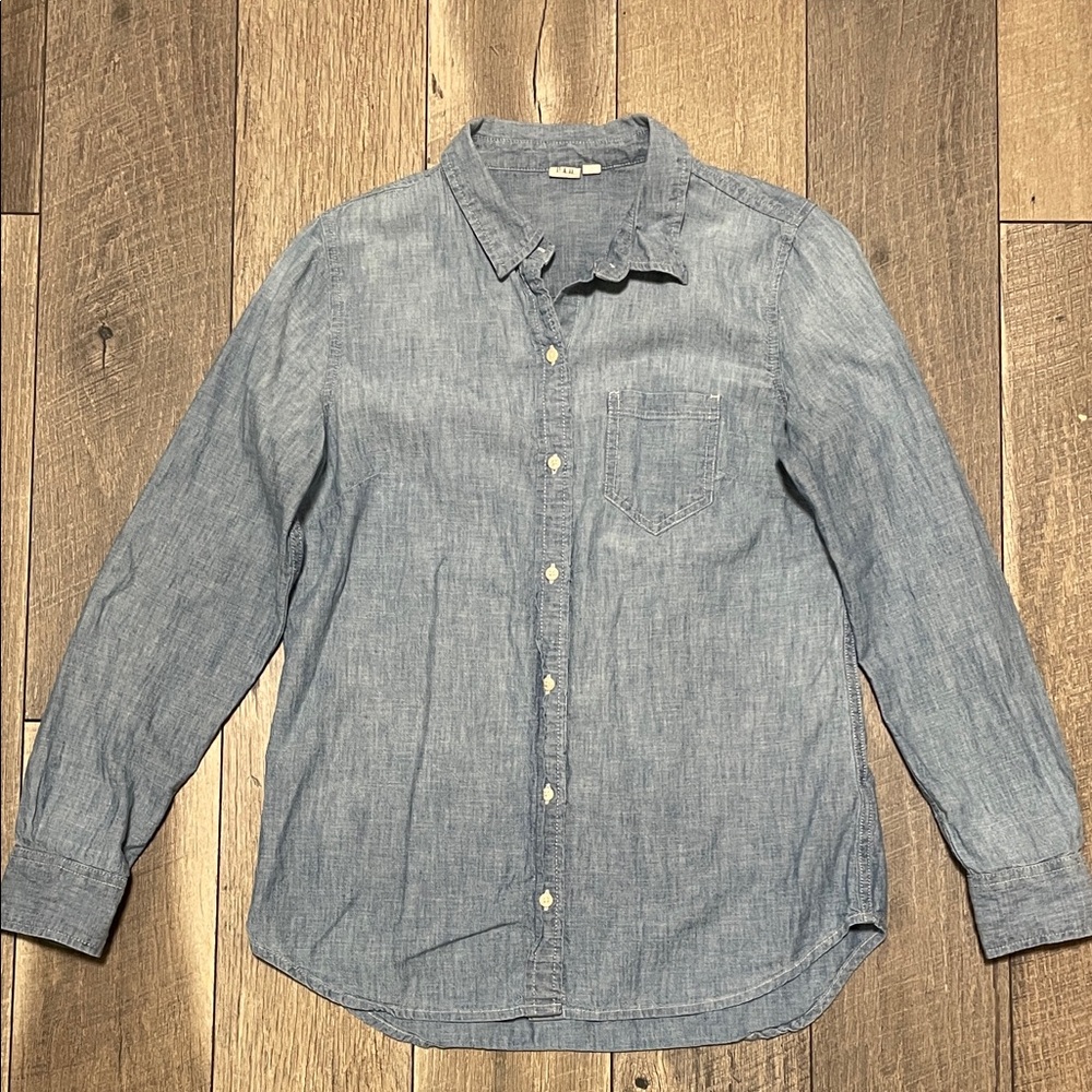 Women’s Blue Denim Shirt